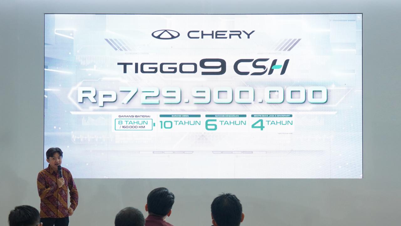 Bawa Solusi Mobilitas Cerdas, Chery TIGGO 9 CSH AWD Resmi Menyapa Publik Sulawesi Selatan di GIIAS Makassar 2025